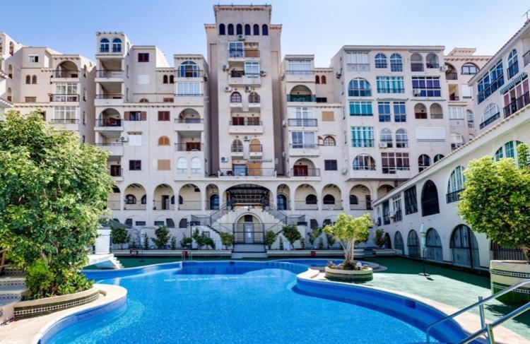 Beautiful Apartment Near Lamata Beach With Panorama Sea View!!! Torrevieja Exteriör bild