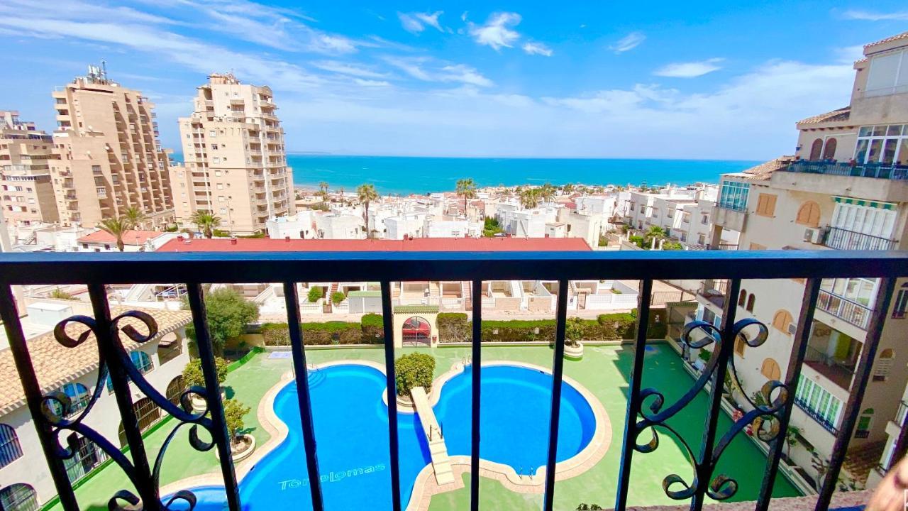 Beautiful Apartment Near Lamata Beach With Panorama Sea View!!! Torrevieja Exteriör bild