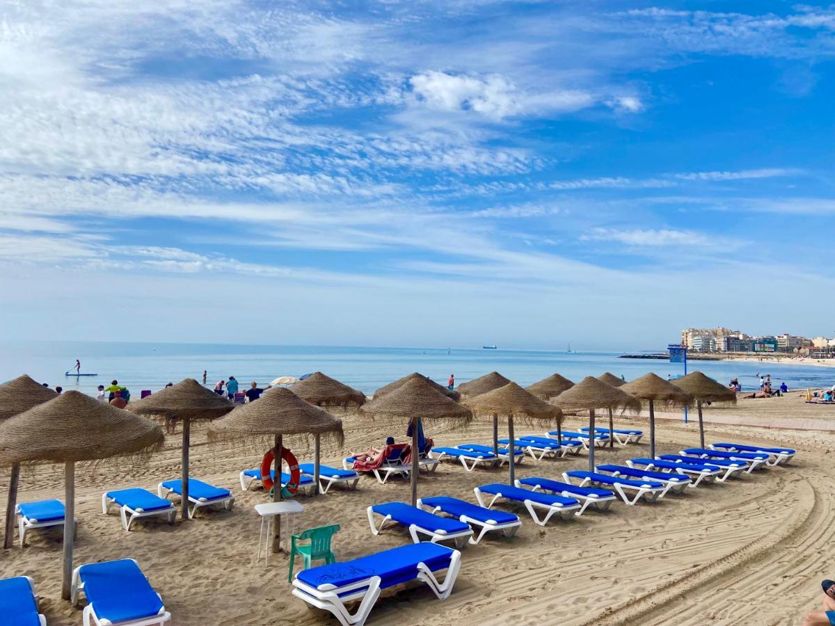 Beautiful Apartment Near Lamata Beach With Panorama Sea View!!! Torrevieja Exteriör bild