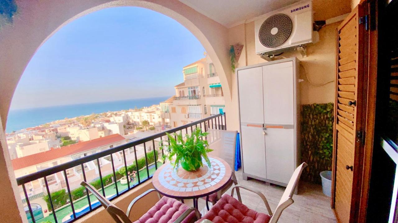 Beautiful Apartment Near Lamata Beach With Panorama Sea View!!! Torrevieja Exteriör bild